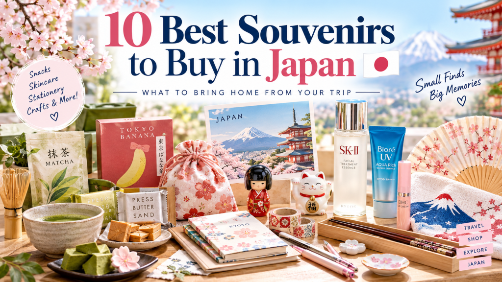 10 Best Souvenirs to Buy in Japan 🇯🇵 | What to Bring Home from Your&nbsp;Trip