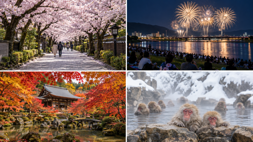 Japan Through the Seasons: How to Enjoy Spring, Summer, Autumn and&nbsp;Winter